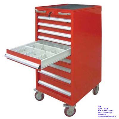 工具柜CAD圖紙設計要點 以亞清工具柜承重與腳輪選配為例